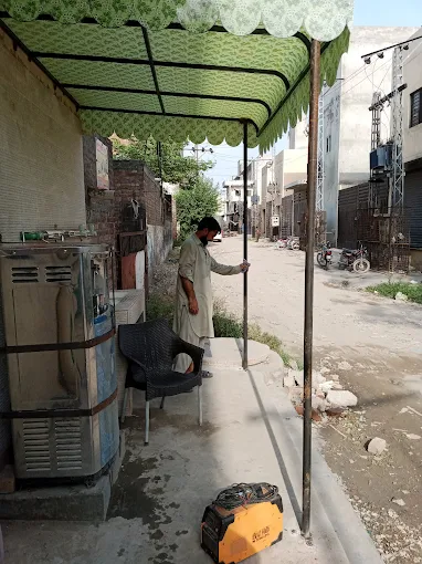 Shed and canopy installation in Lahore